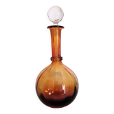 ValléerySthal crystal wine carafe (since 1699), gradient amber color