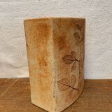 Ceramic Vase Vallauris Raymonde Leduc Herbarium Vintage