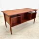 Danish Teak 'Floating-Top' Desk, 1960s.