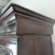 Flamed Mahogany Display Cabinet Louis Philippe Era