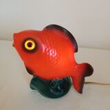 Vintage fish lamp