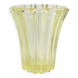 Art Deco Pierre D'Avesn yellow vase