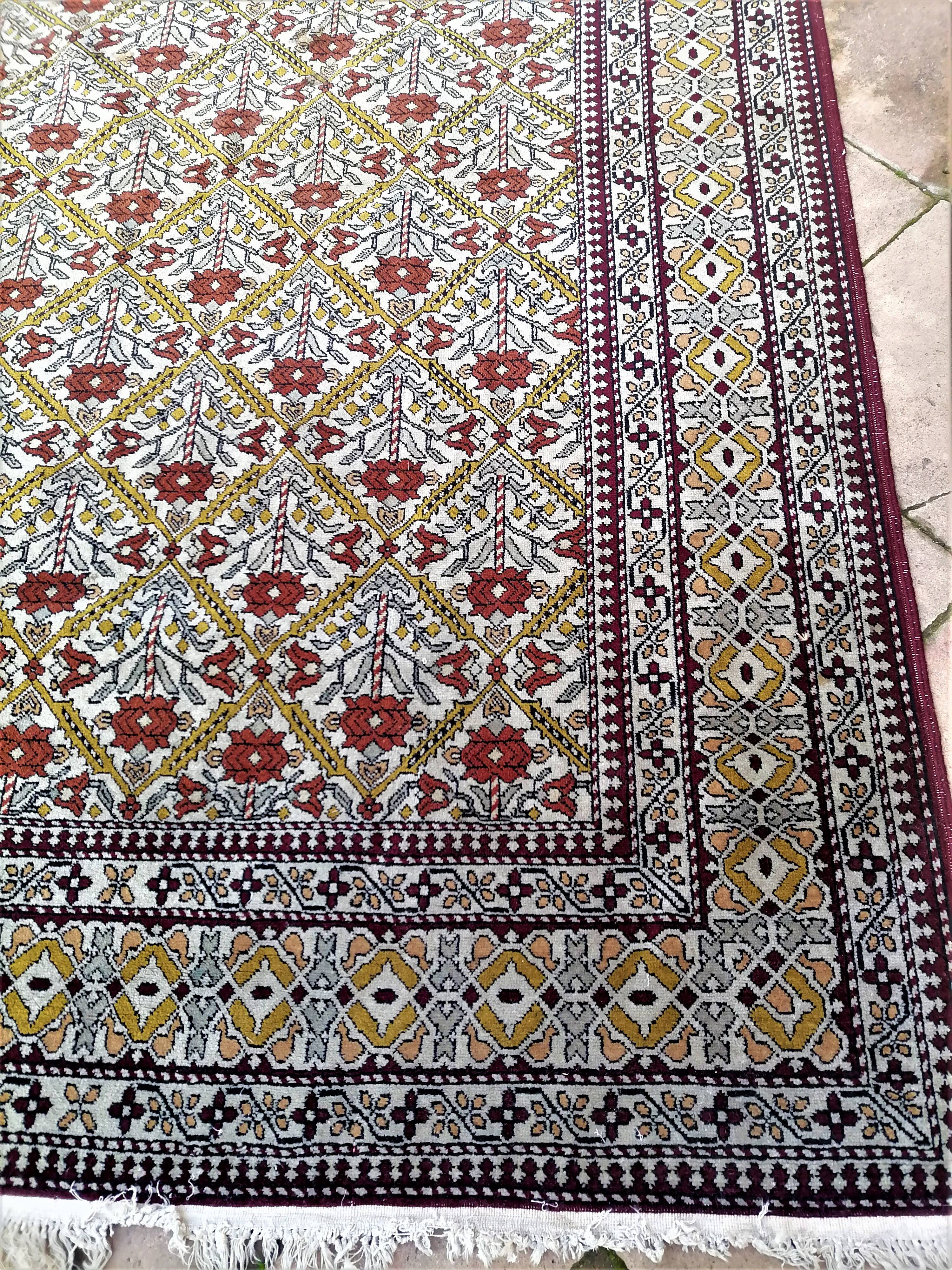 Old oriental carpet. Pakistan. (219 x 146)