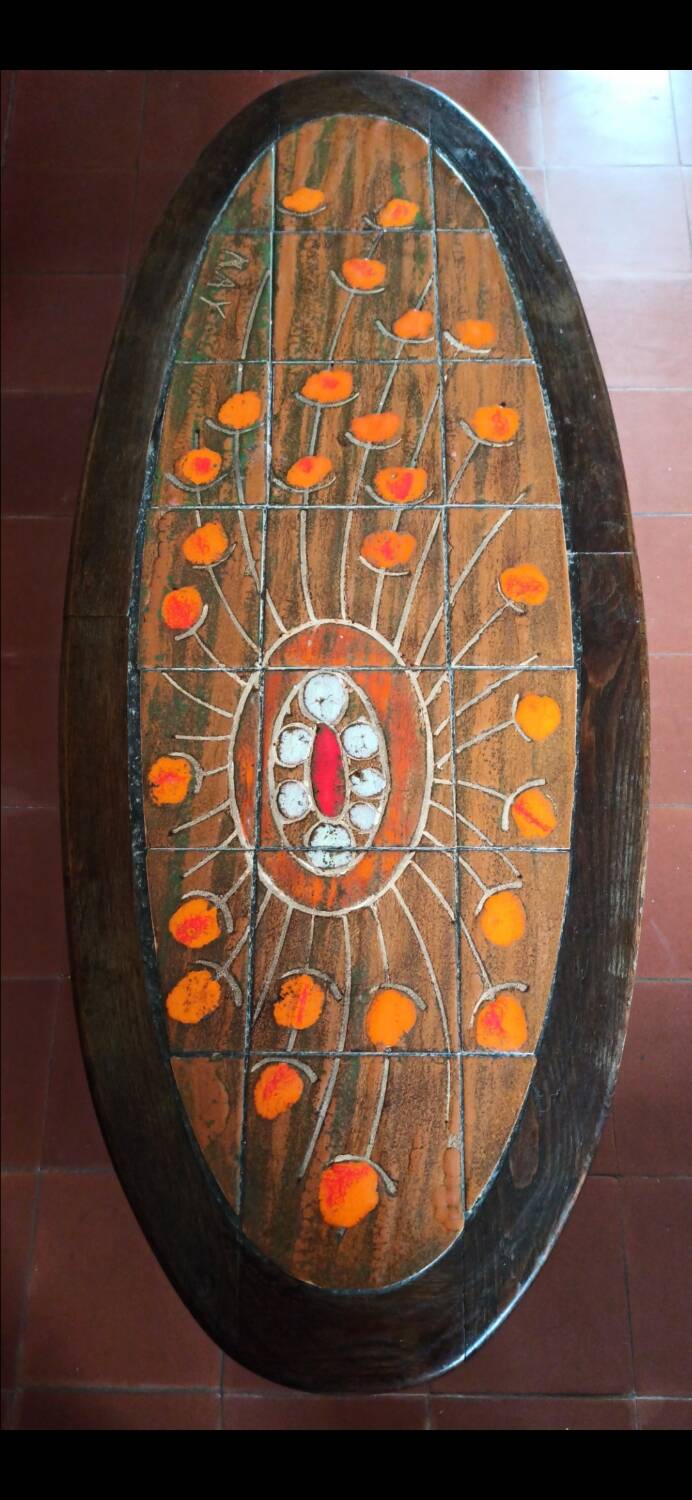 Coffee table Gustave Reynaud Vallauris