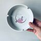 Vintage porcelain ashtray