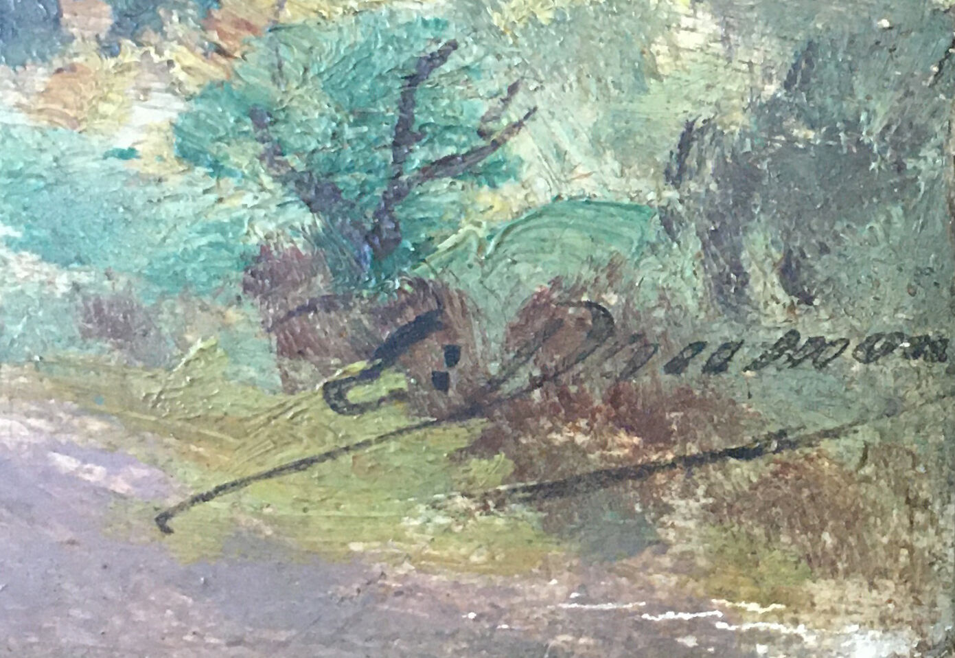 Table XIX "Forest of Fontainebleau" hosted by Emile Daumont (1834-?)