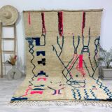 Handcrafted Moroccan Berber rug 200 x 285 CM
