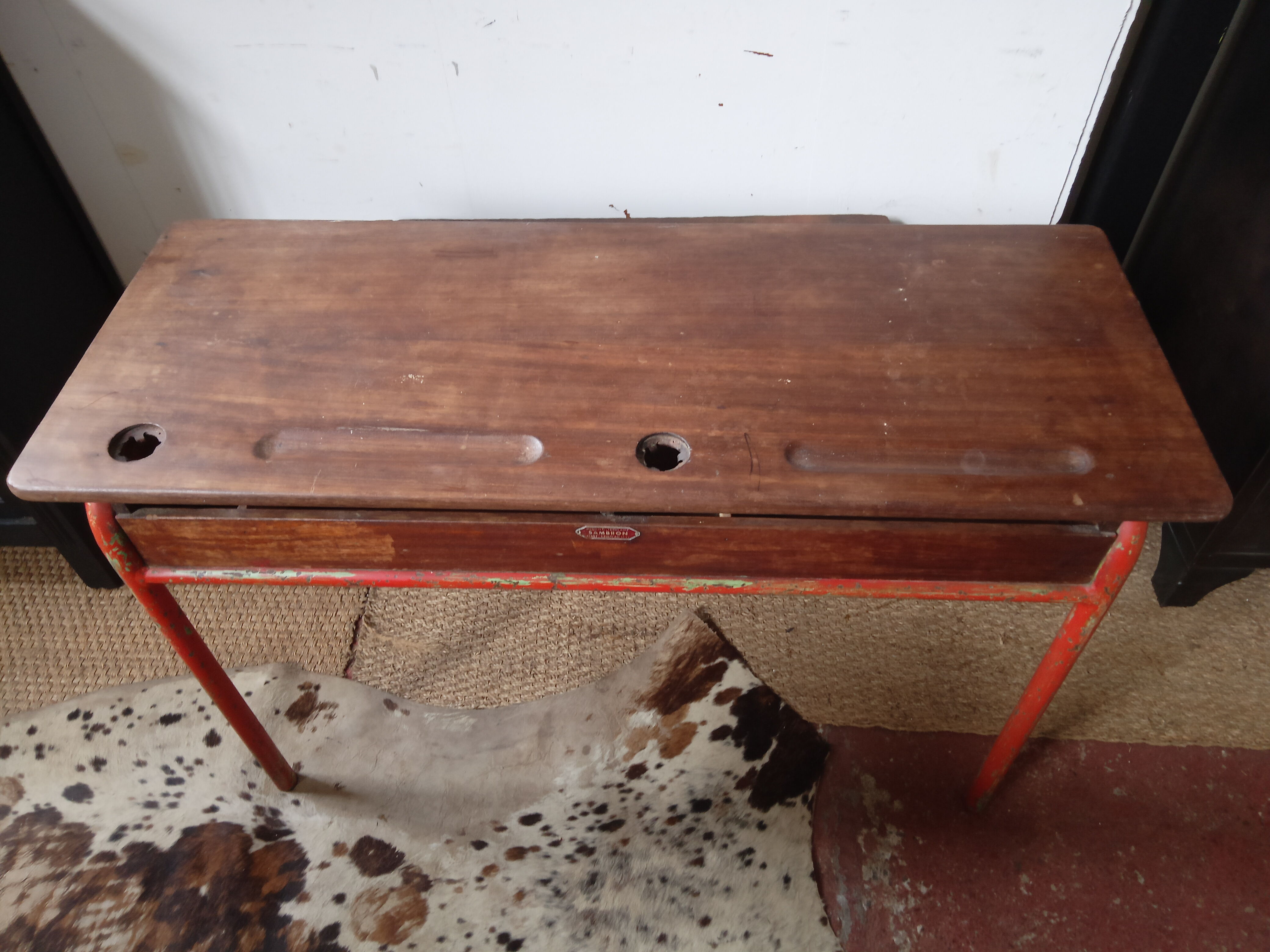 2-seater school desk