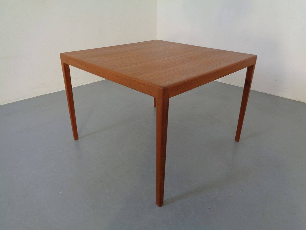 Danish Teak Coffee Table by Severin Hansen for Haslev Møbelsnedkeri, 1960s