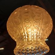 1 suspension/ baladeuse vintage en verre