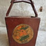 Wooden rice bucket