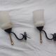 Paire d'appliques vintage