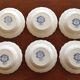 12 assiettes creuses anglaises Ridgway "Windsor" bleu