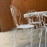 Wrought iron living room