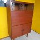 Scandinavian style secretary in vintage UNIFA teak
