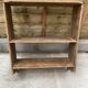 Solid wood shelf