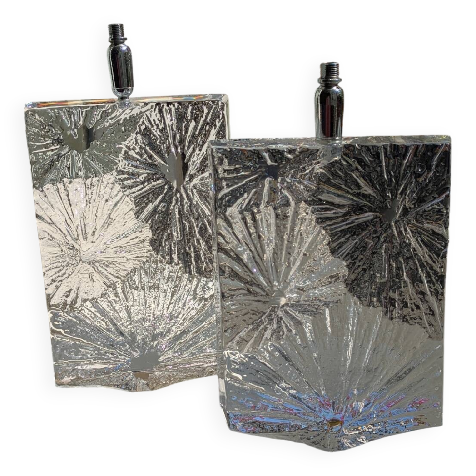 Lampes Daum vitage