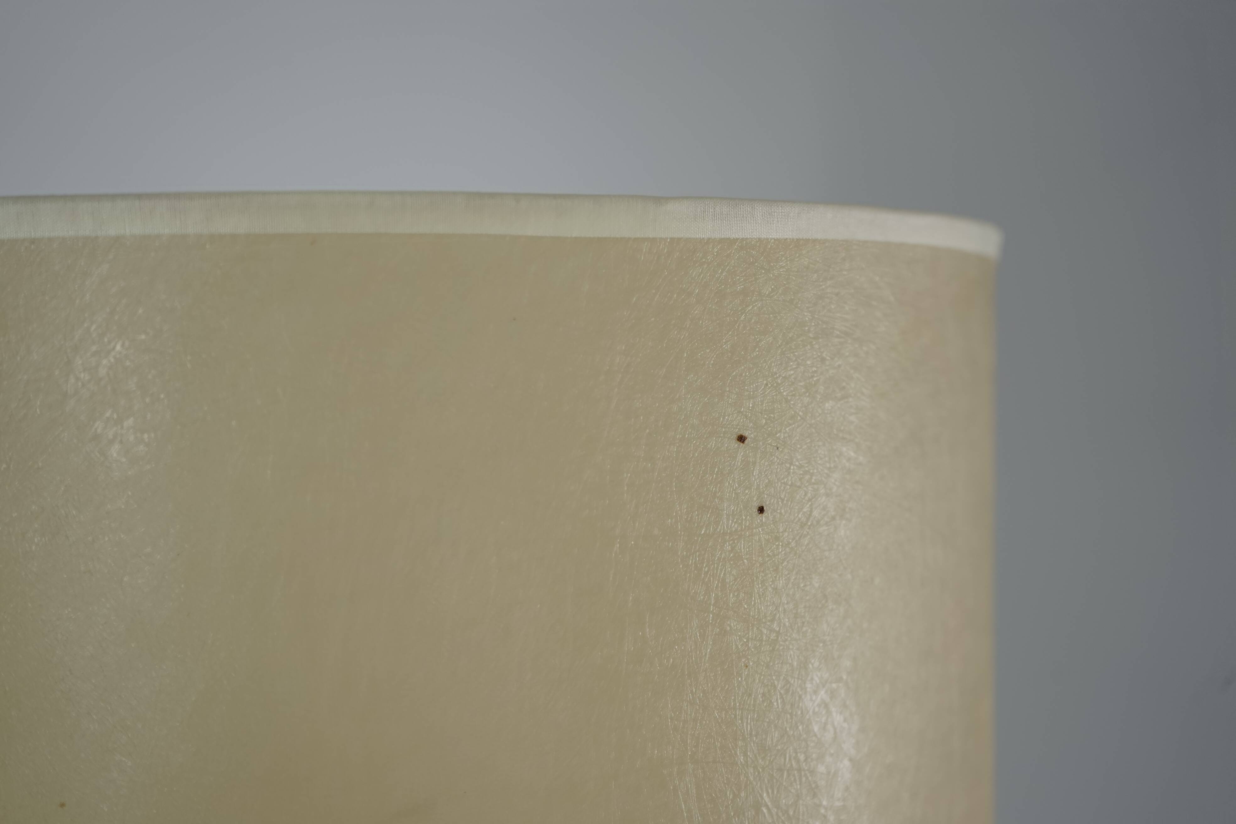 Mid-Century Modern Teak Floor Lamp with Fiberglass Lampshade, 1960s