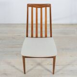 Mid-Century Teak and Fabric Dining Chairs by Leslie Dandy for G-Plan, 1960s