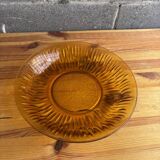 Grand plat 70's en forme de fleur