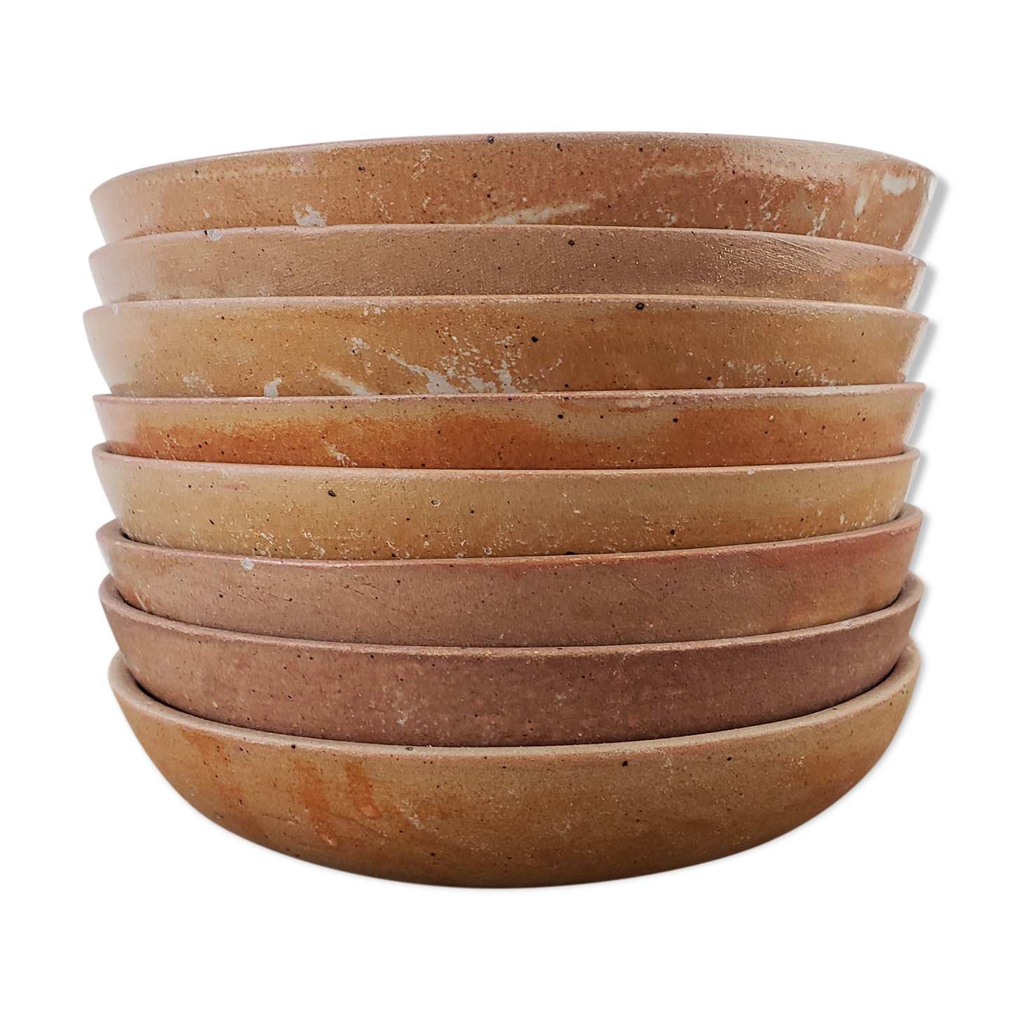 Hollow plates in sandstone x8