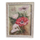 French watercolour of flowers, poppies, signed DR
