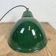 Industrial Green Enamel Factory Pendant Lamp, 1960s
