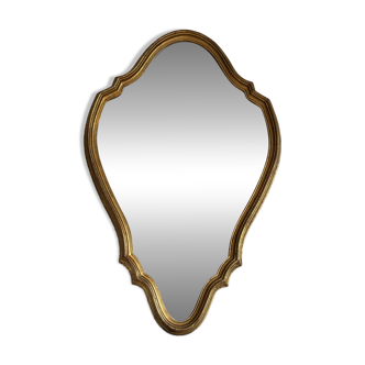 Vintage gold mirror