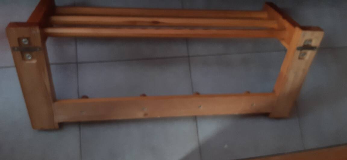 Scandinavian coat rack by Glas Mäster Markaryd