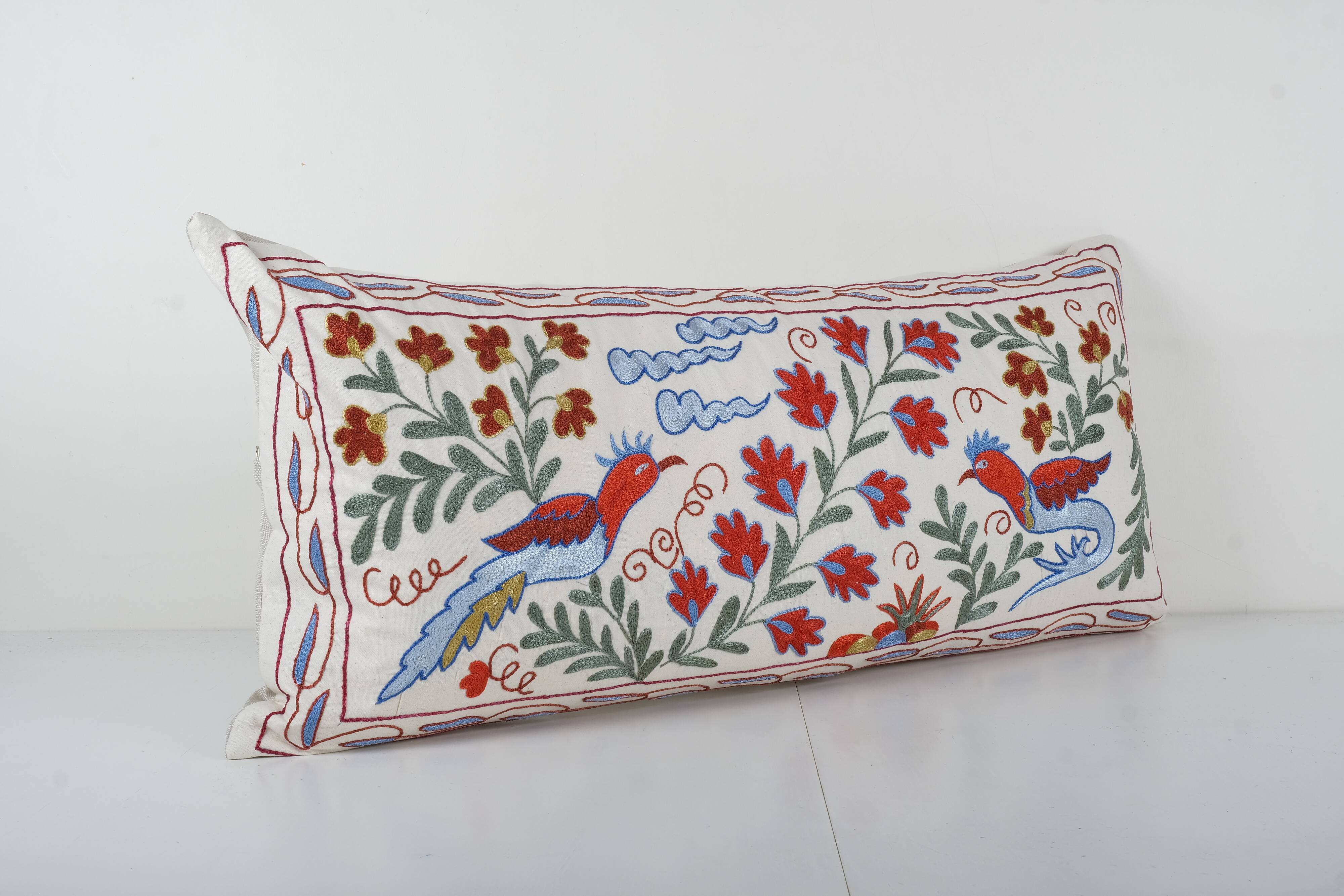 Housse d’oreiller turque Suzani