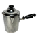 Tableware, marabout milk jug in silver-plated metal and wood from the early 20th century.