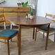 Pair of teak chairs, 1960s