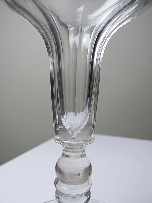 Coupe à champagne, champenoise ancienne attribuée à Baccarat, Napoleon III