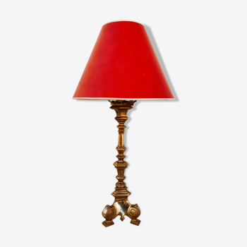 Lampe en laiton