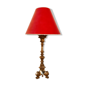 Lampe en laiton