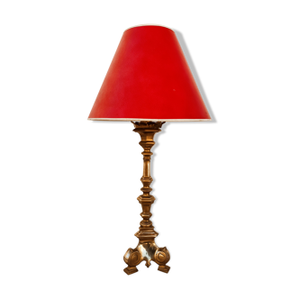 Lampe en laiton