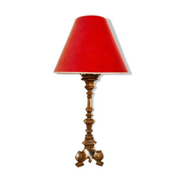 Lampe en laiton