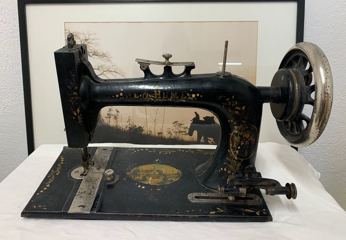 Antique sewing machine