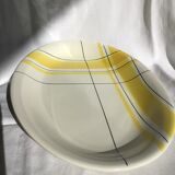 Dish oval Salins yellow tiles Montreal