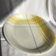 Dish oval Salins yellow tiles Montreal