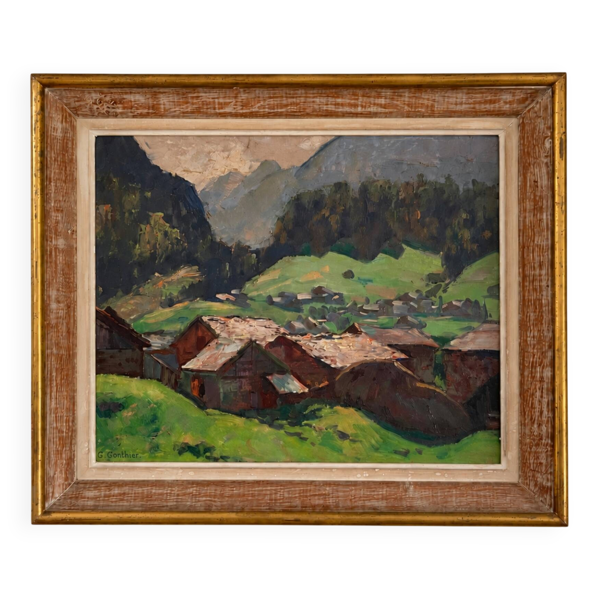 Village de Savoie - Georges Gonthier, XXe