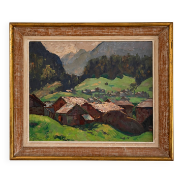 Village of Savoie - Georges Gonthier, 20th century