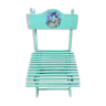 Chaise pliante en bois pour poupée 1950