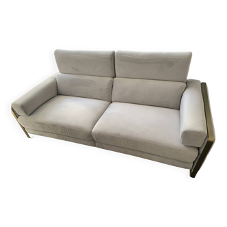 Canape full relax electrique / batteries en tissus