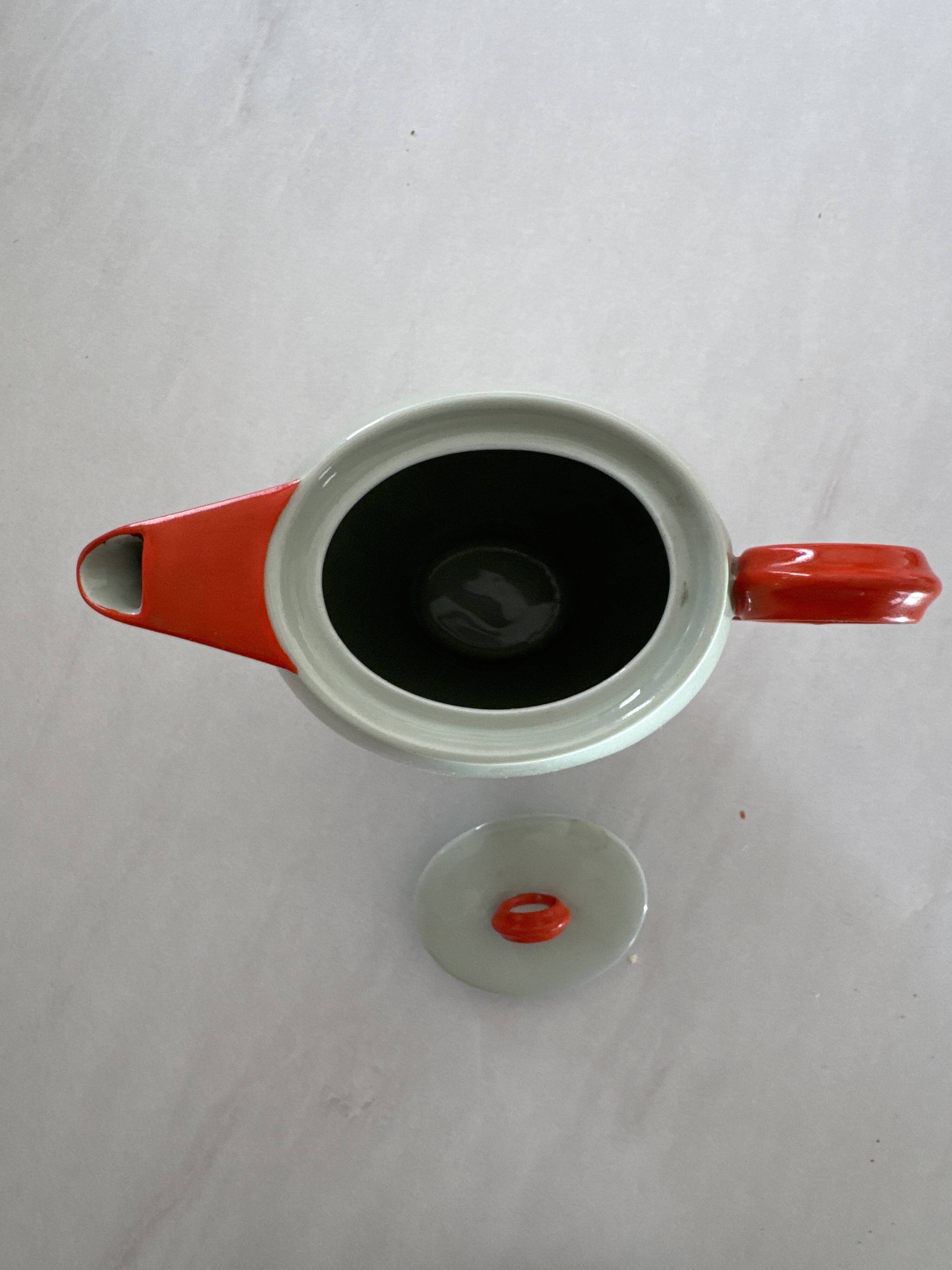 Exceptional Art Deco teapot - Pirkenhammer (Czechoslovakia) 1930