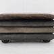Fauteuil réglable Letaher Brutalist Wiener Werkstätte des années 1970