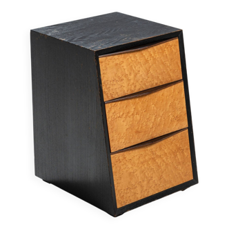 Architectural sloped chest of drawers