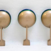 Ensemble de 3 appliques Murano - années 1980