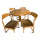 Baumann table and chairs