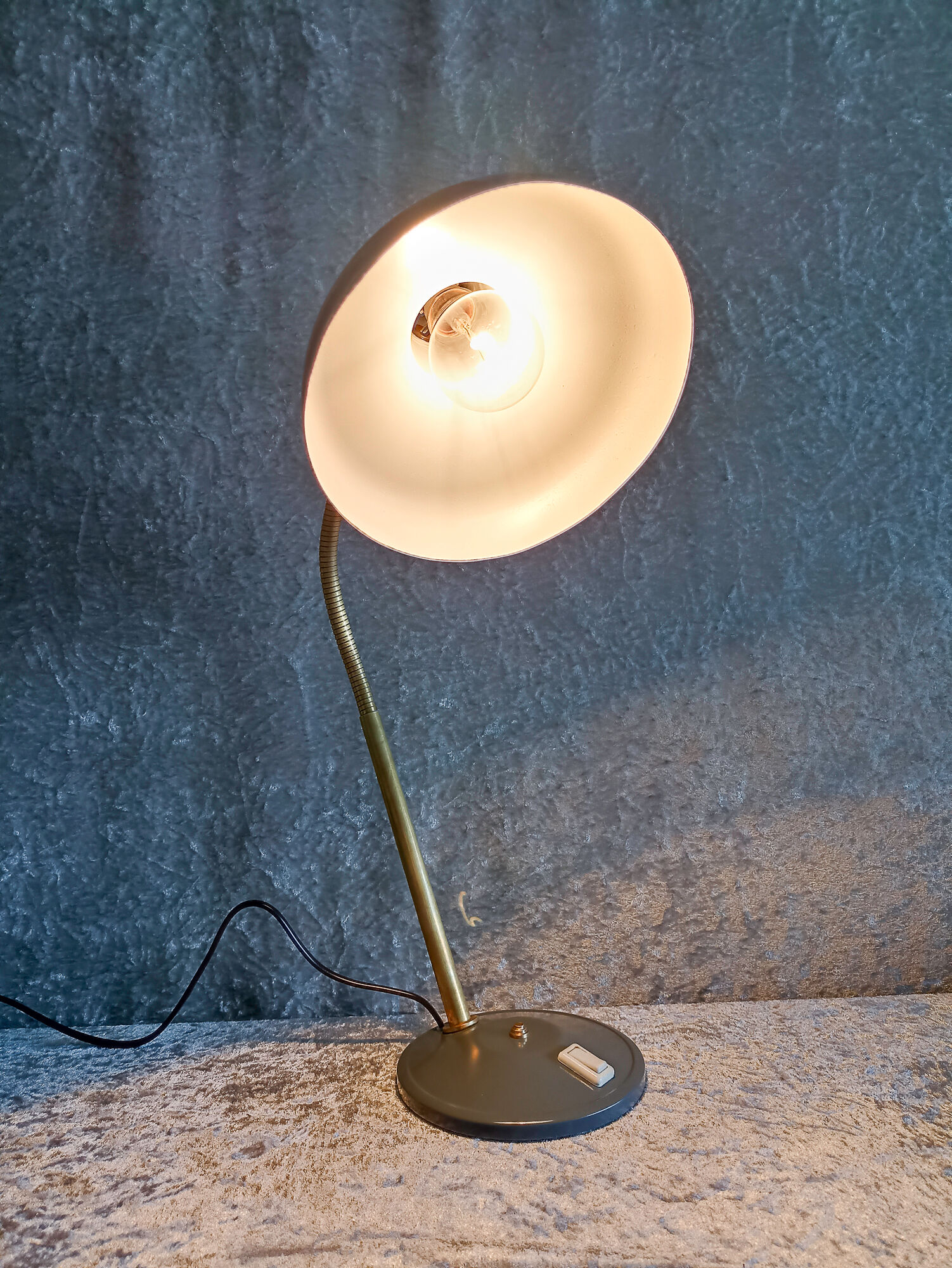 Articulated desk lamp Aluminor 50s